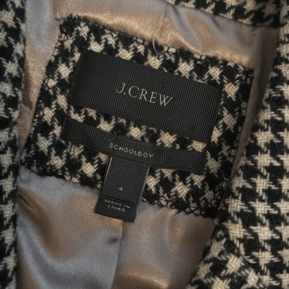 Crew houndstooth jacket - Picture 2 of 3
